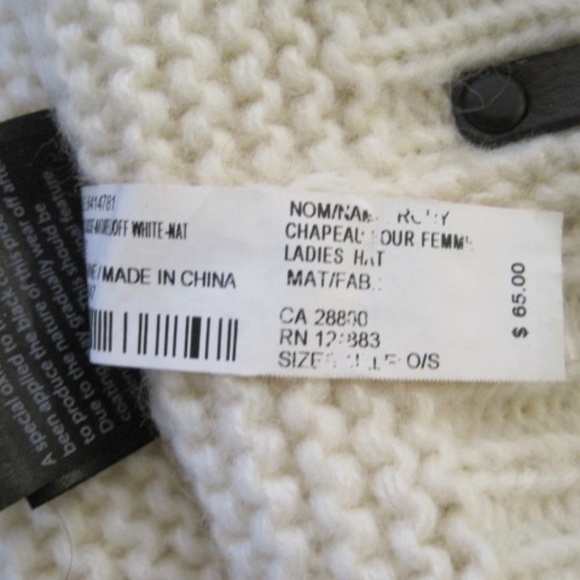 Rudsak Knit Beanie With Fur Pom Pom - Picture 11 of 11